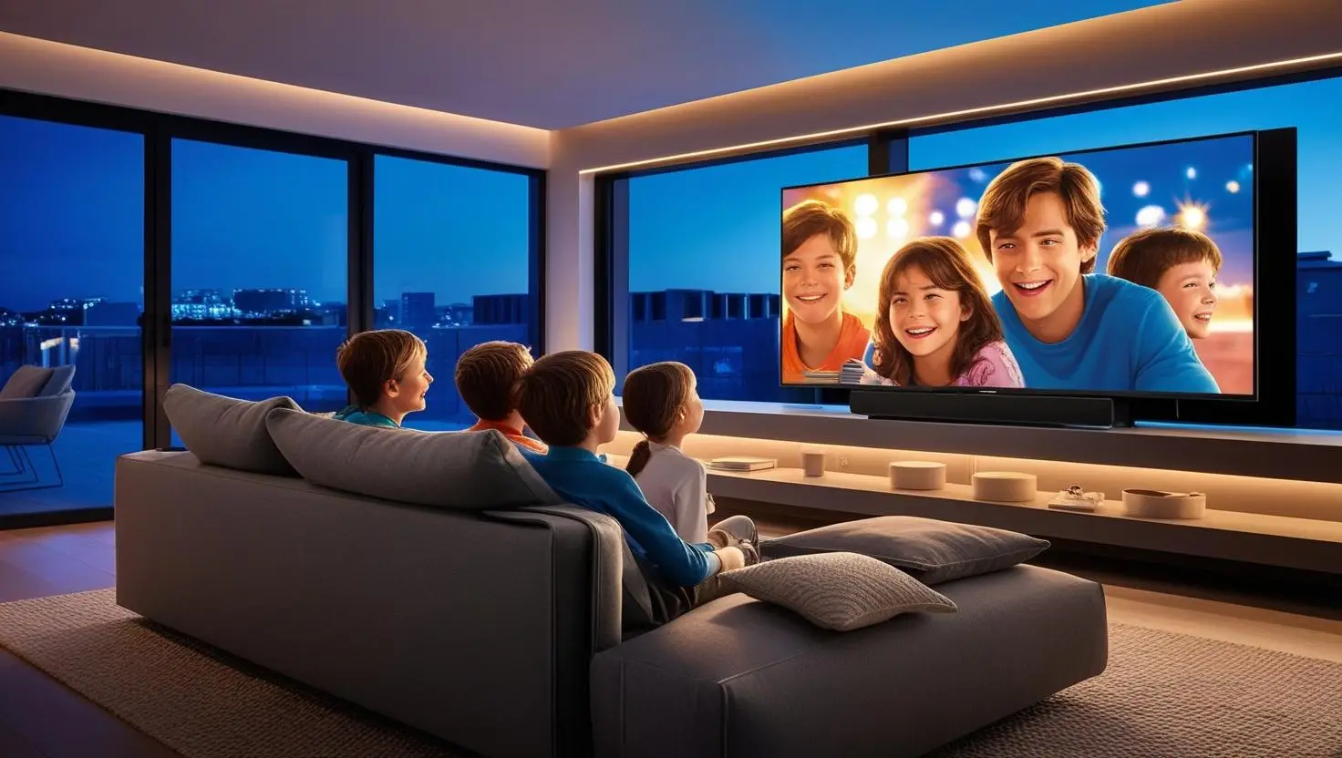 wieczorne oglądanie telewizora_playtronics