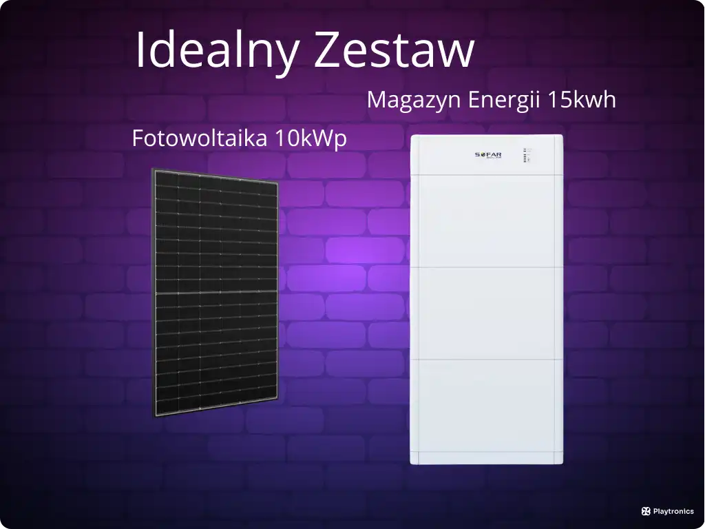 Magazy energii 15kwh z fotowoltaiką